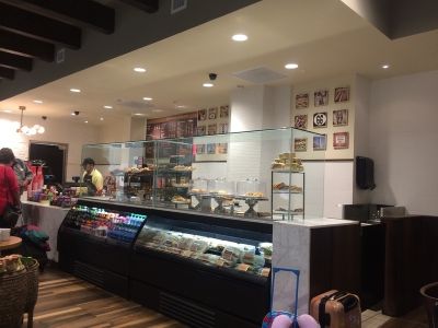 Peet's coffee店内